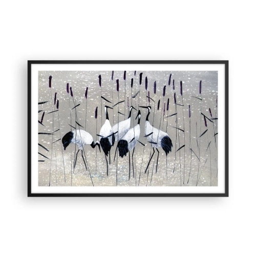 Poster in cornice nera - Tra i suoi - 91x61 cm