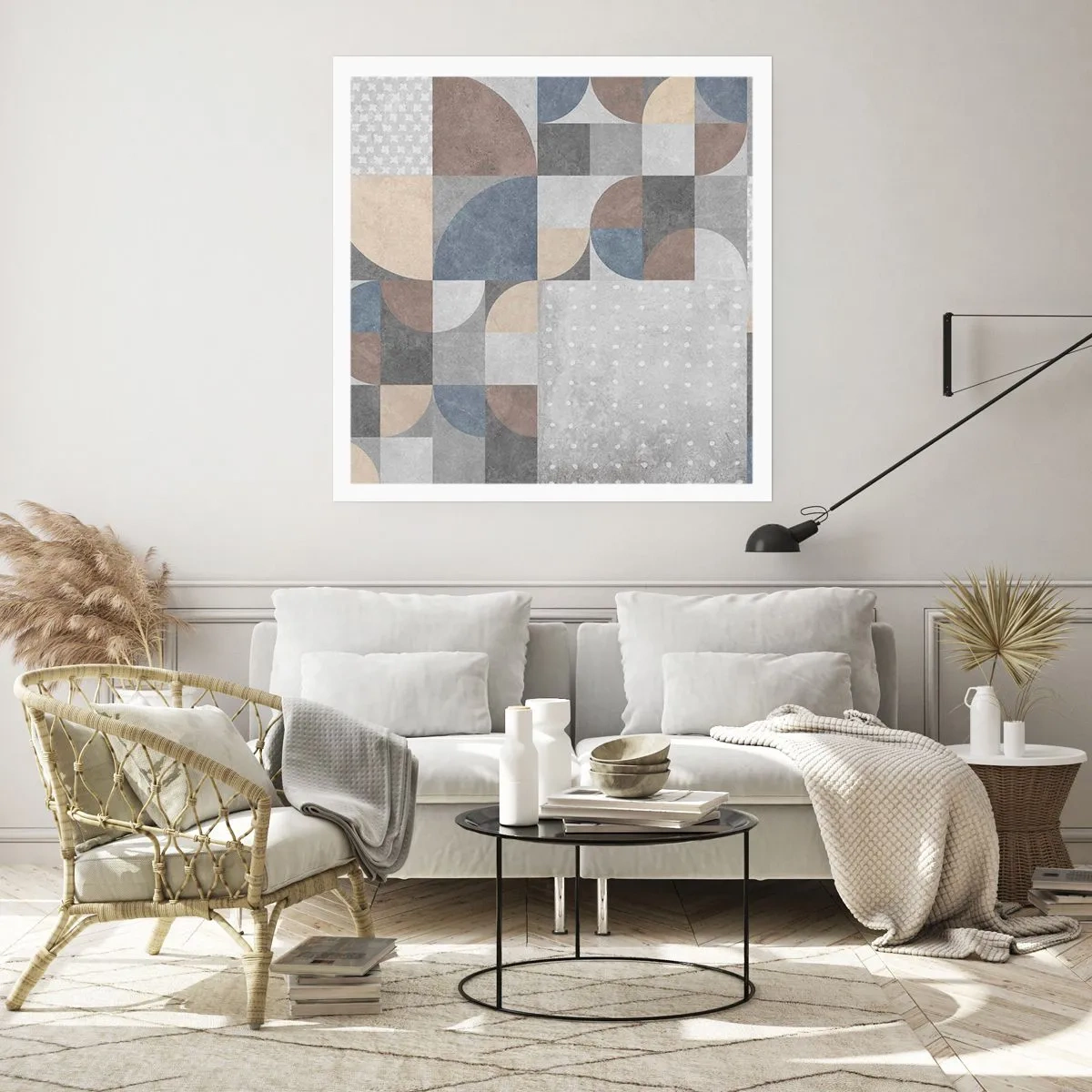 Poster - Fantasia di ceramica - 40x40 cm