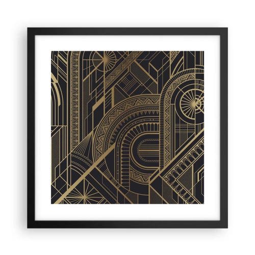 Poster in cornice nera - Concetti, idee, progetti - 40x40 cm