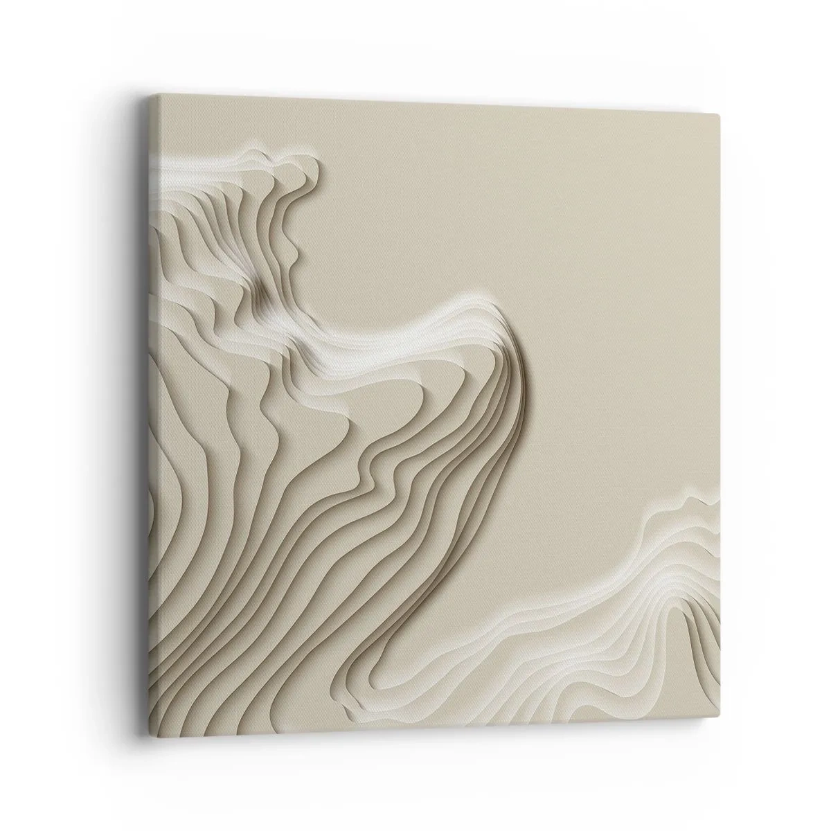 Quadro su tela - Stampe su Tela - La topografia dell'arte - 40x40 cm