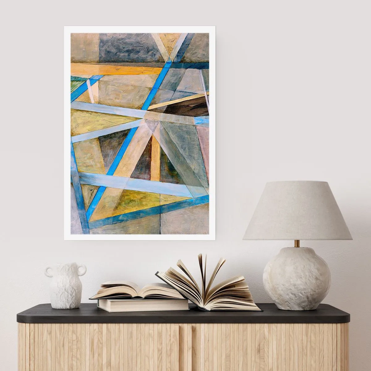 Poster - Dritto o obliquo? - 70x100 cm
