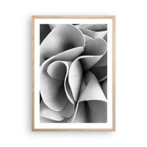 Poster in cornice rovere chiaro - Avviene nello spazio - 50x70 cm