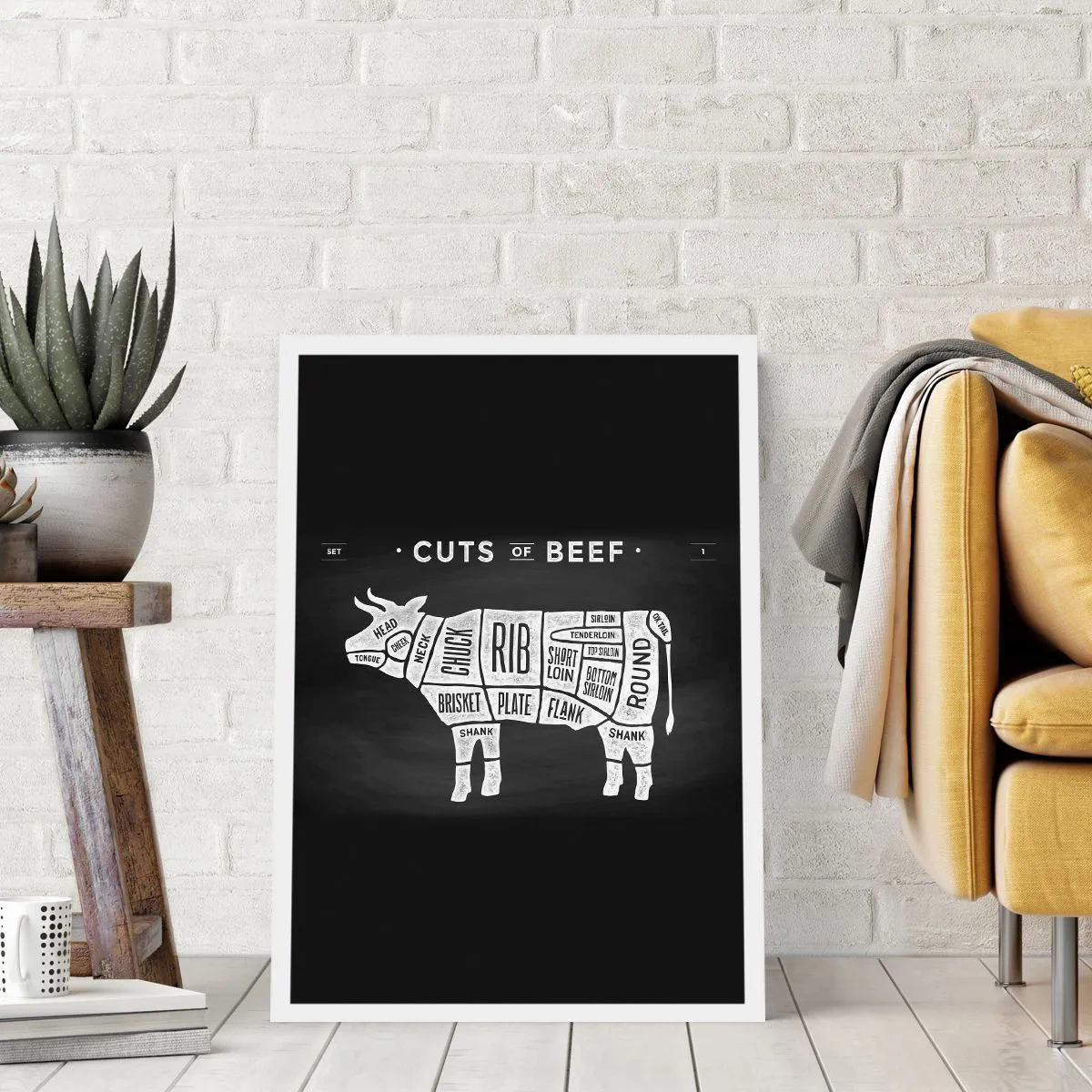 Poster - Il sillabario del macellaio - 70x100 cm