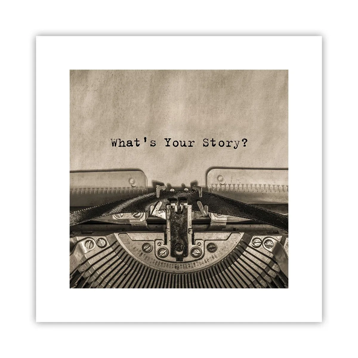 Poster - Rispondimi - 30x30 cm