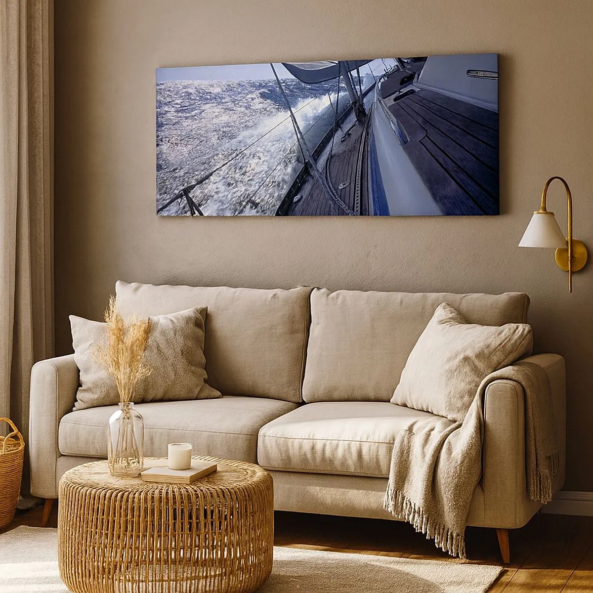 Quadro su tela - Stampe su Tela - So cosa vuol dire volare - 100x40 cm