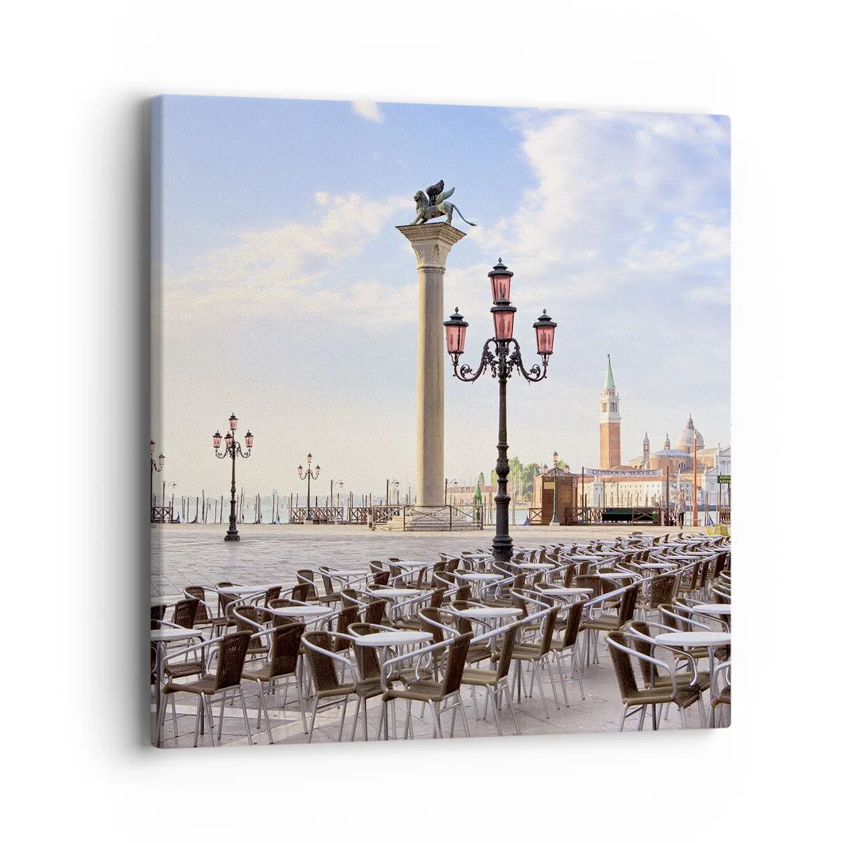 Quadro su tela - Stampe su Tela - Venite a tavola - 40x40 cm