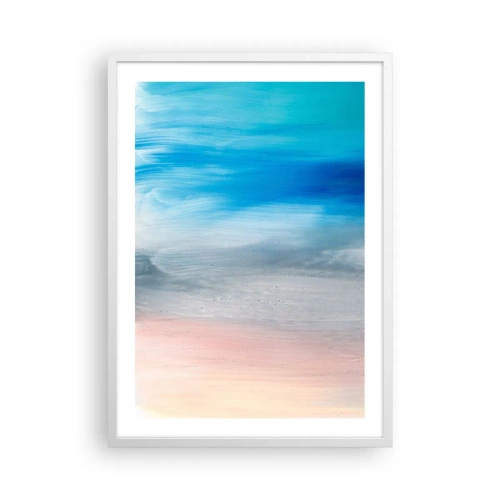 Poster in cornice bianca - Gli elementi: l'aria - 50x70 cm
