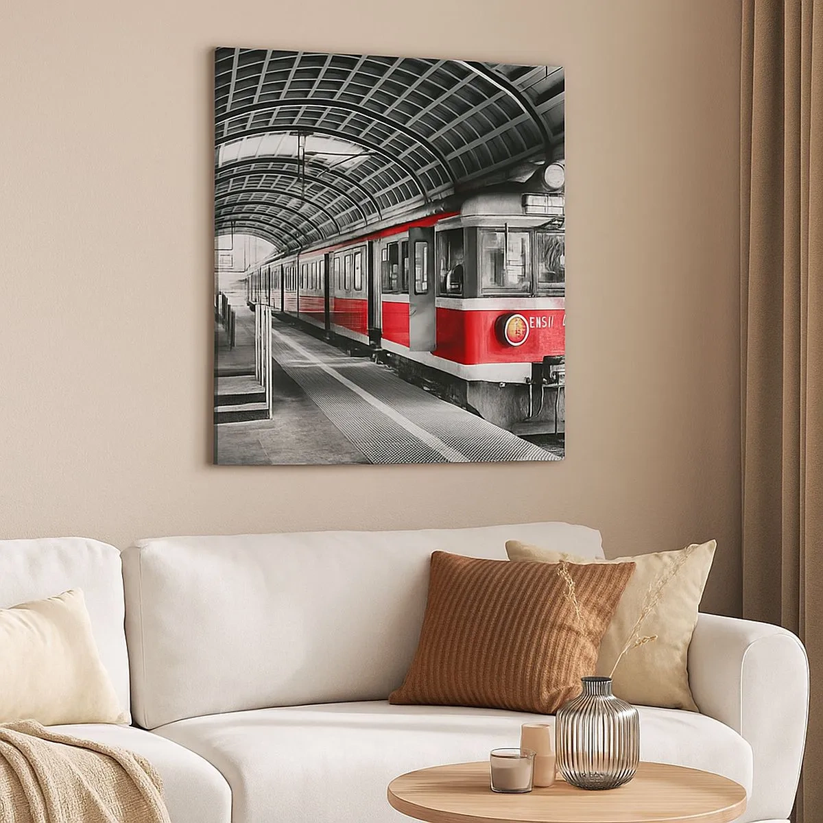 Quadro su tela - Stampe su Tela - Sarà il viaggio della propria vita? - 30x30 cm