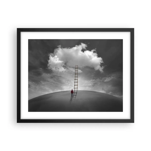 Poster in cornice nera - Tutto è possibile - 50x40 cm