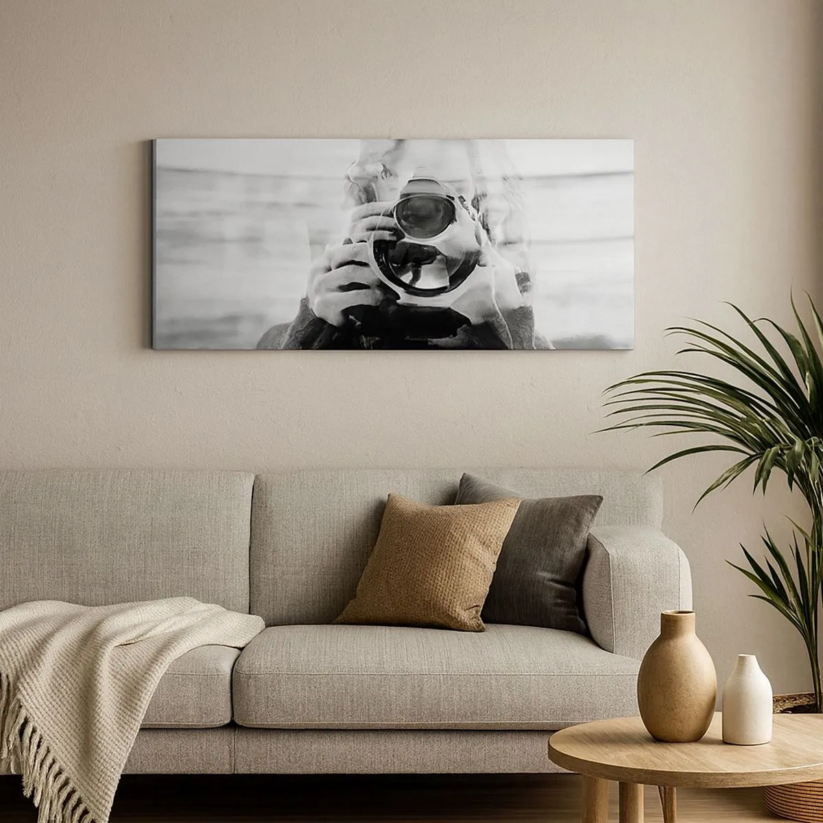 Quadro su tela - Stampe su Tela - Il creatore e il materiale - 100x40 cm