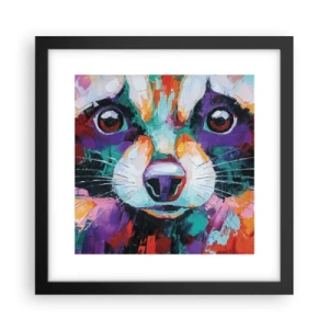 Poster in cornice nera - Solo buone emozioni - 30x30 cm