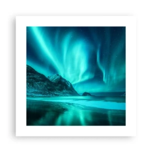 Poster - Miracolo del Nord - 40x40 cm