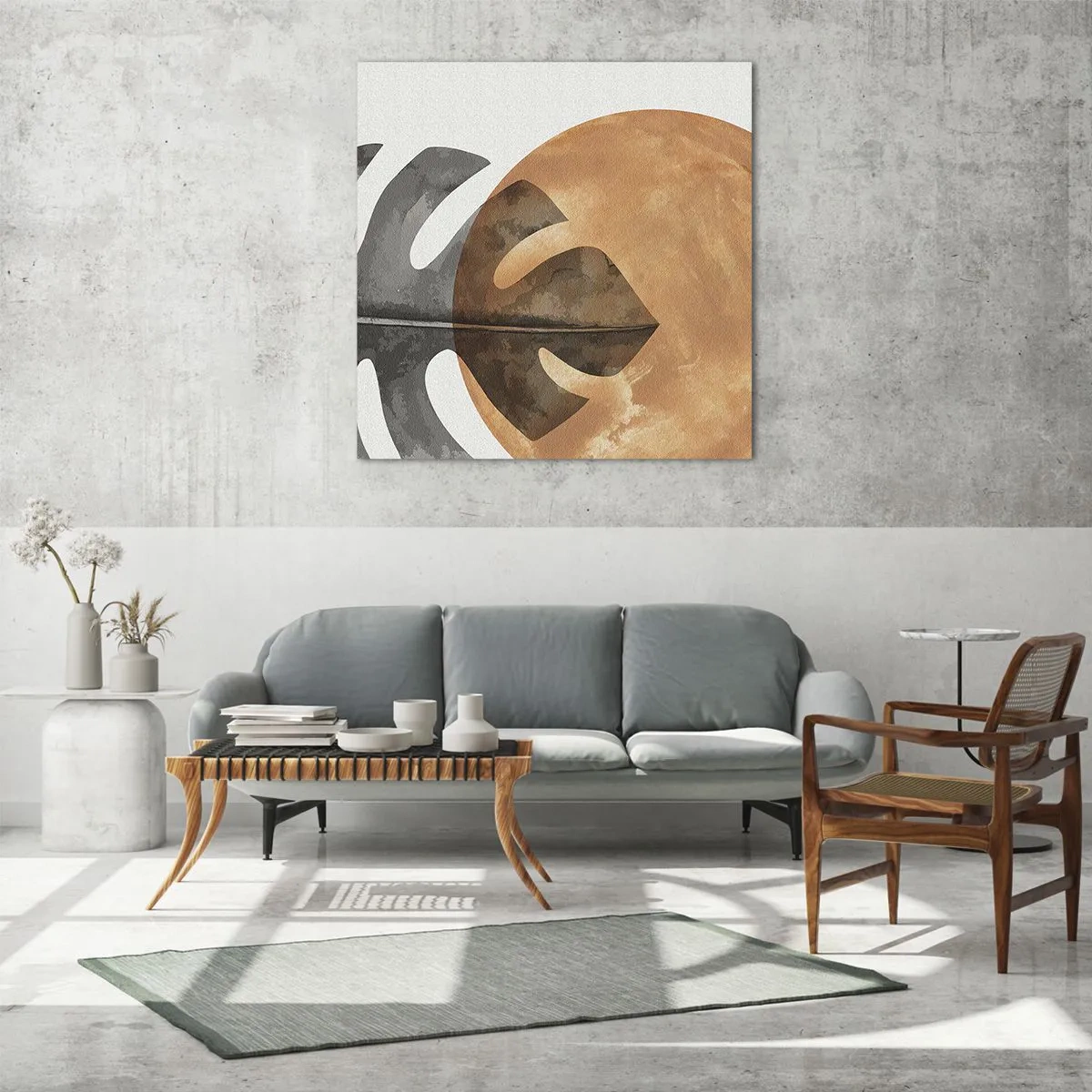 Quadro su vetro - Sempre il sole - 30x30 cm