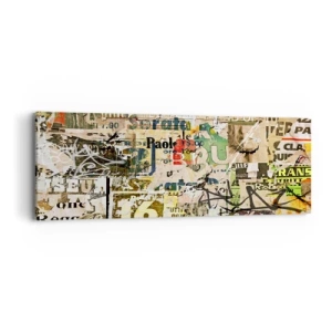 Quadro su tela - Stampe su Tela - Qualcosa sta succedendo… - 90x30 cm