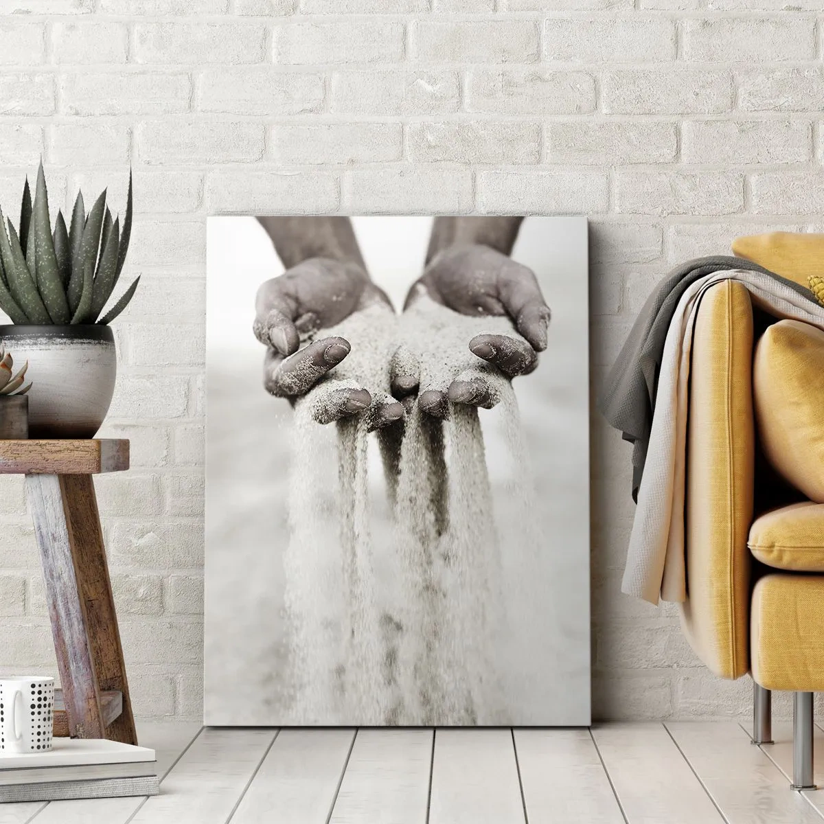 Quadro su tela - Stampe su Tela - Con queste mani... - 45x80 cm