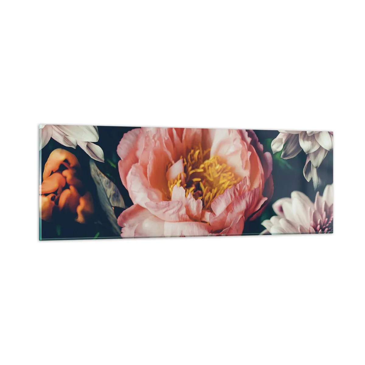 Quadro su vetro - Con fasto barocco - 90x30 cm