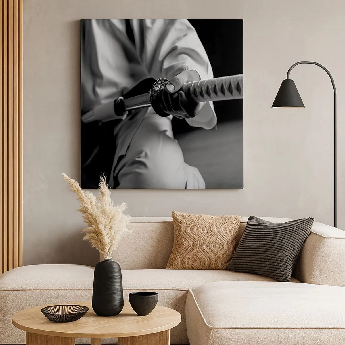 Quadro su tela - Stampe su Tela - L'anima del guerriero - 30x30 cm