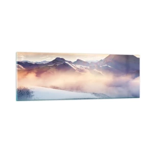 Quadro su vetro - Forza e purezza della natura - 90x30 cm