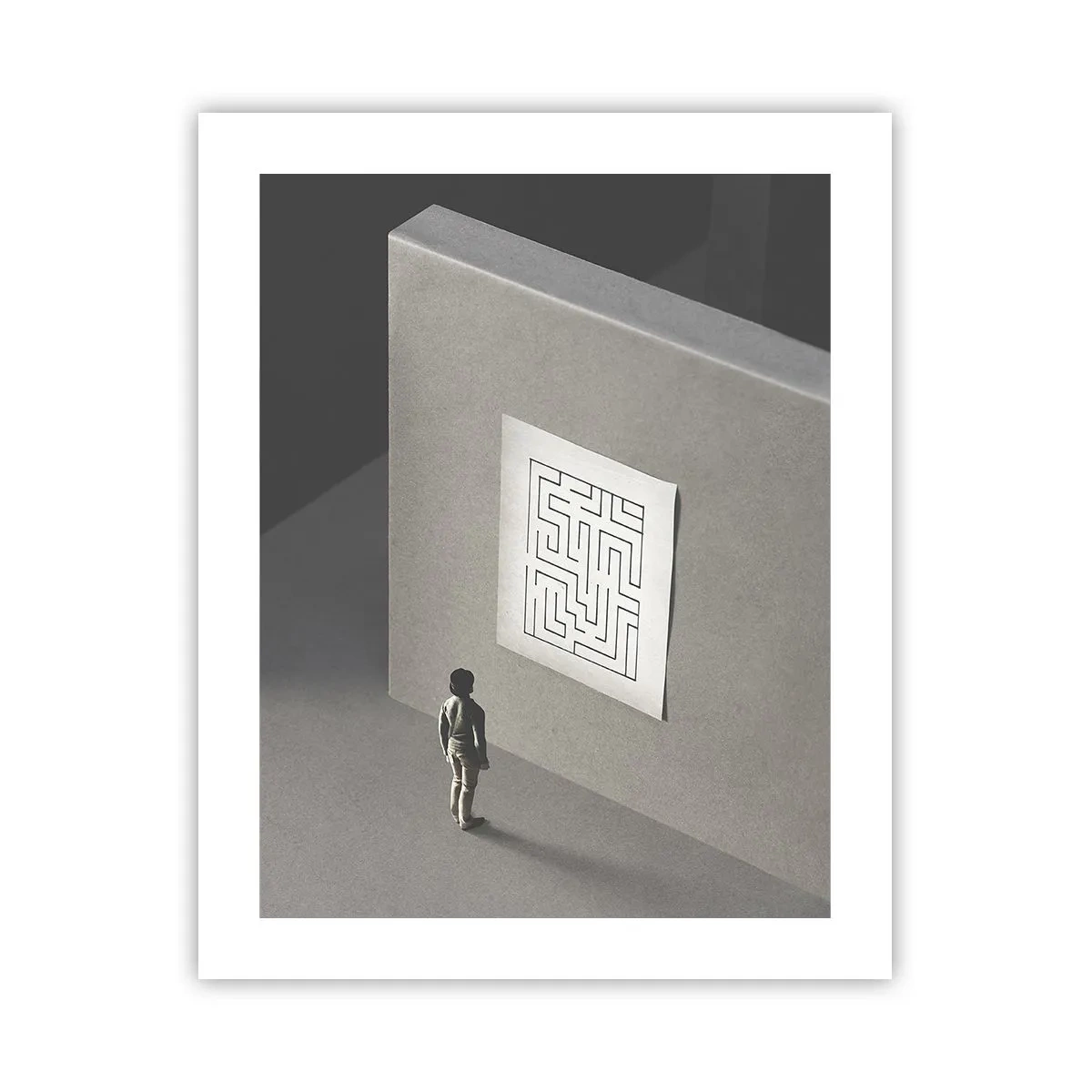 Poster - Ma dove mi trovo? - 40x50 cm