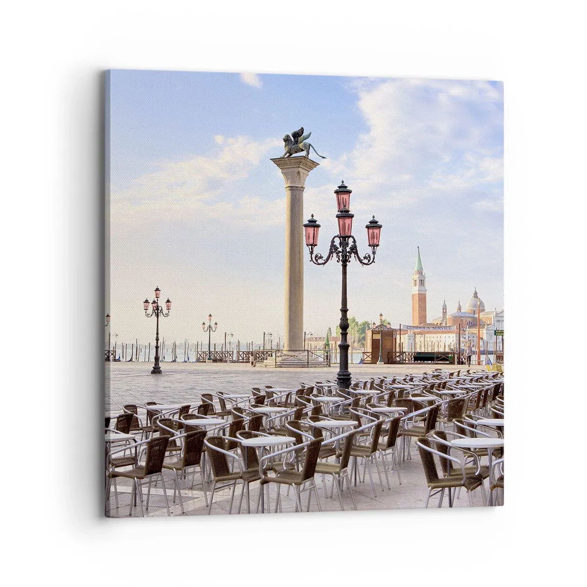 Quadro su tela - Stampe su Tela - Venite a tavola - 70x70 cm