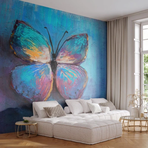 Fotomurale su misura Standard Eco - In tutta la bellezza - Farfalla, Pezzo, Pittura