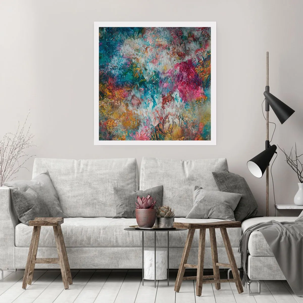Poster - In piena fioritura - 60x60 cm