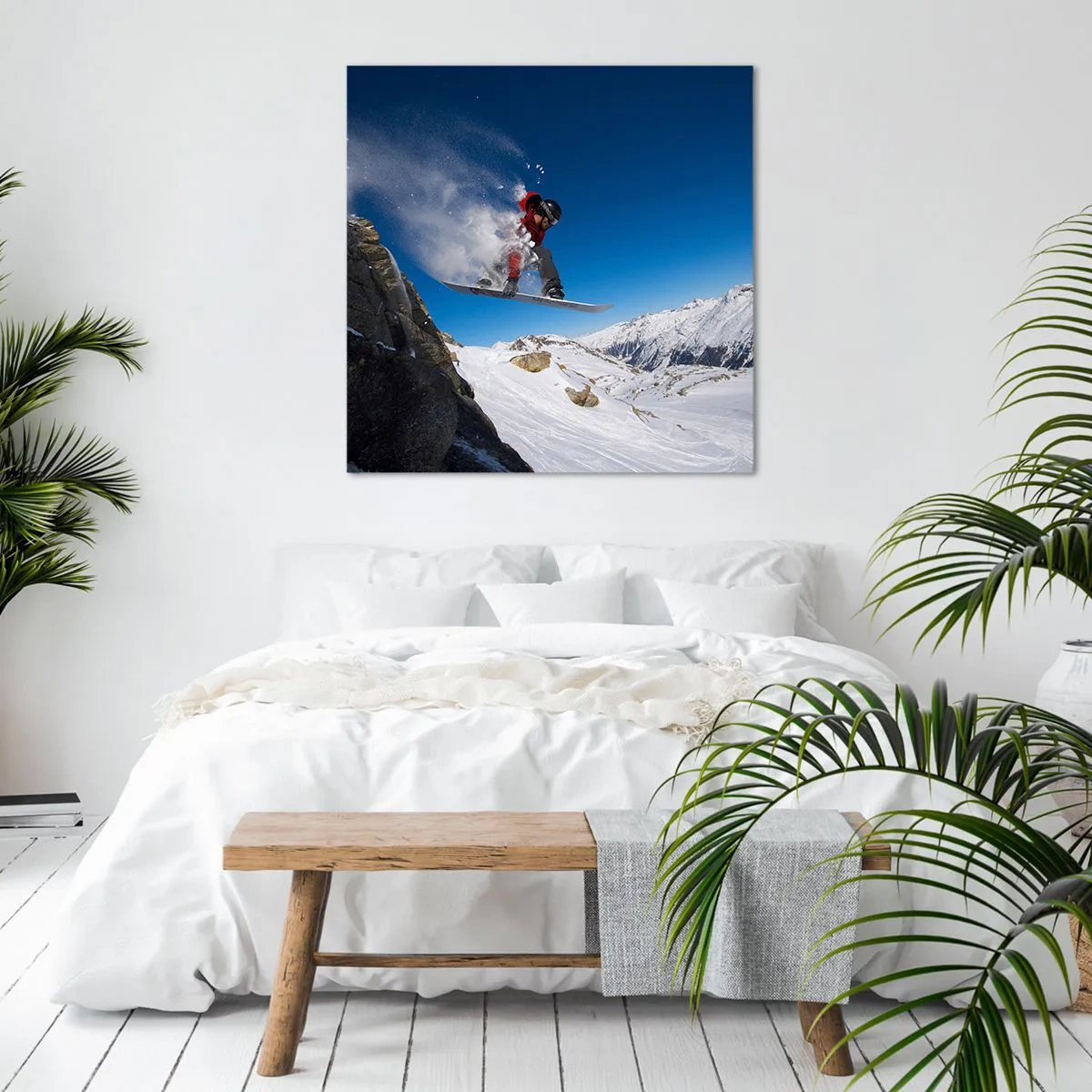 Quadro su tela - Stampe su Tela - E diventi parte del panorama - 60x60 cm