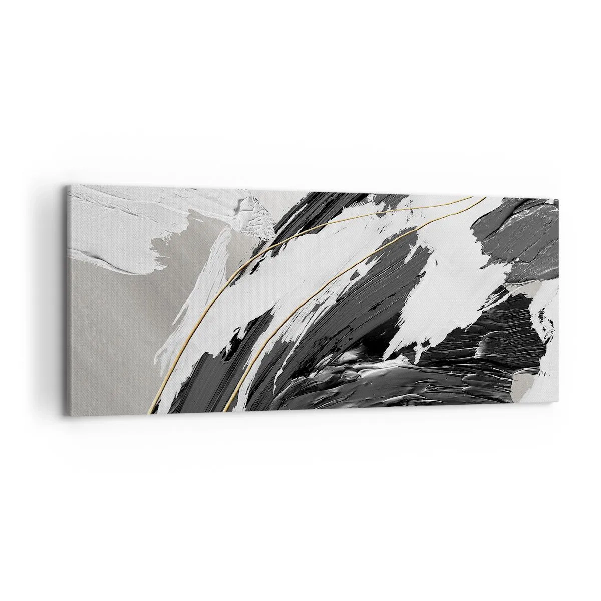 Quadro su tela - Stampe su Tela - Astrazione con sfarzo - 100x40 cm