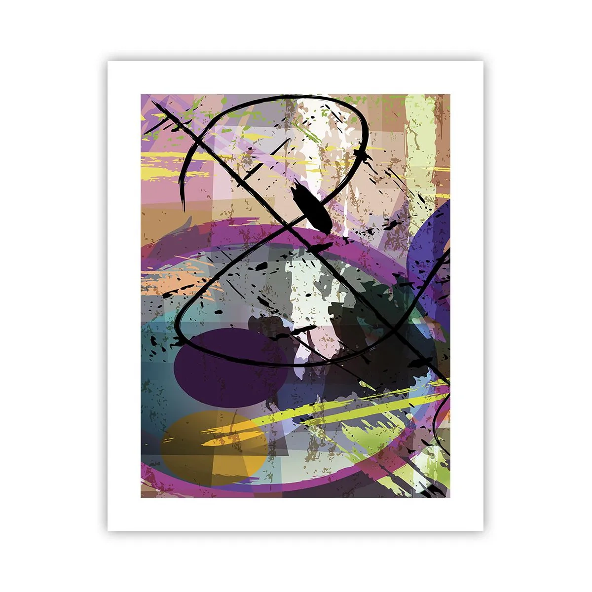 Poster - Per la via diritta o tortuosa - 40x50 cm