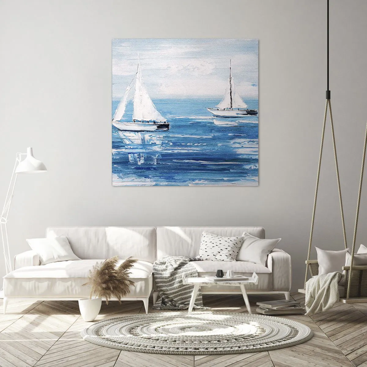 Quadro su tela - Stampe su Tela - Con un amico al fianco - 60x60 cm