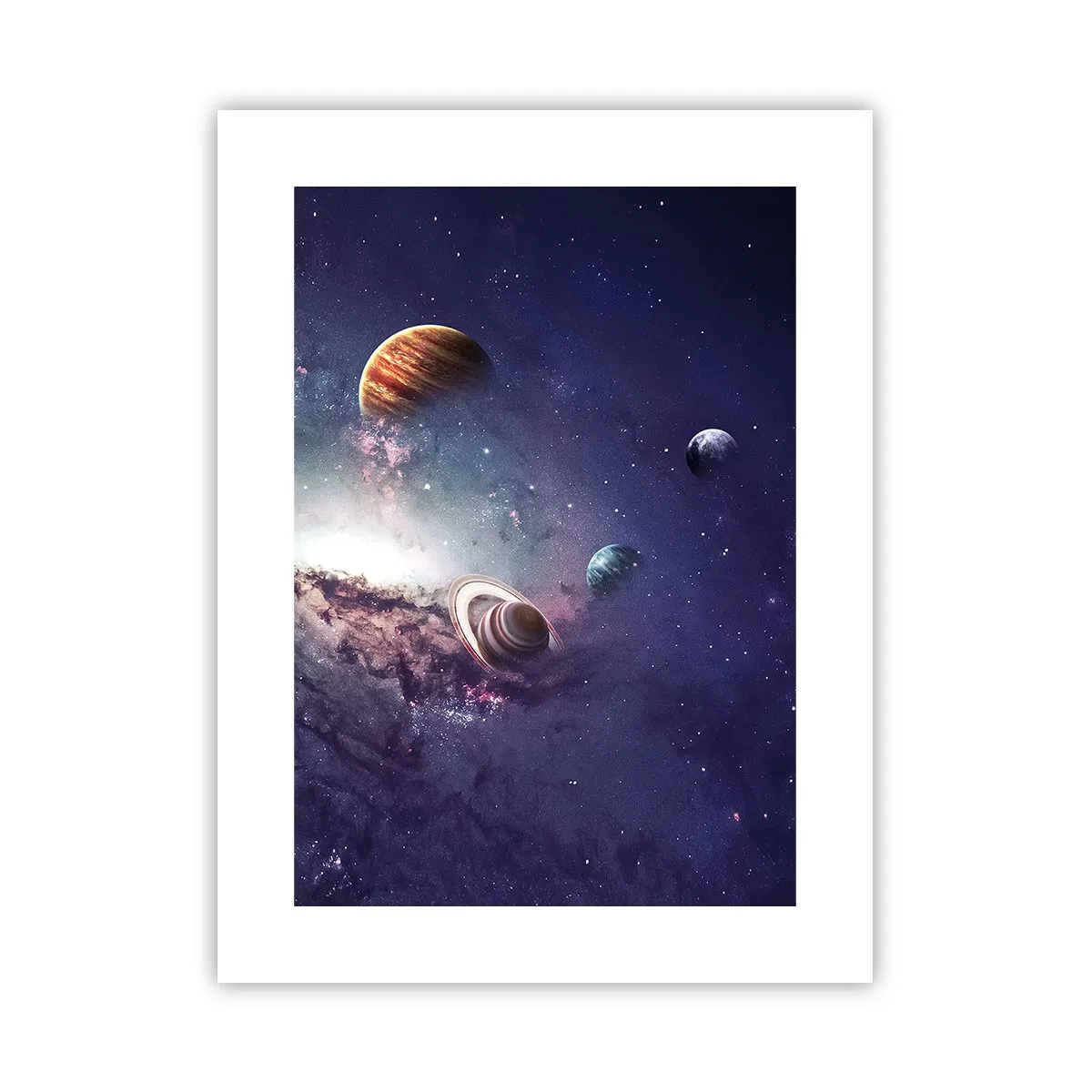 Poster - Sistema solare danzante - 30x40 cm