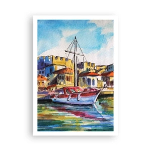 Poster - Un colorato pomeriggio - 70x100 cm