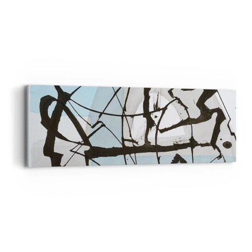 Quadro su tela - Stampe su Tela - Blu nonostante tutto - 90x30 cm