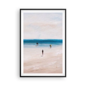 Poster in cornice nera - Un bisogno naturale - 61x91 cm