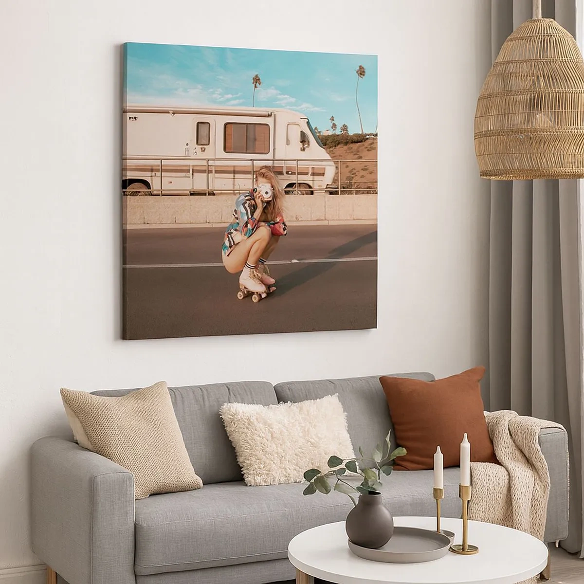 Quadro su tela - Stampe su Tela - Sorridi per favore! - 30x30 cm