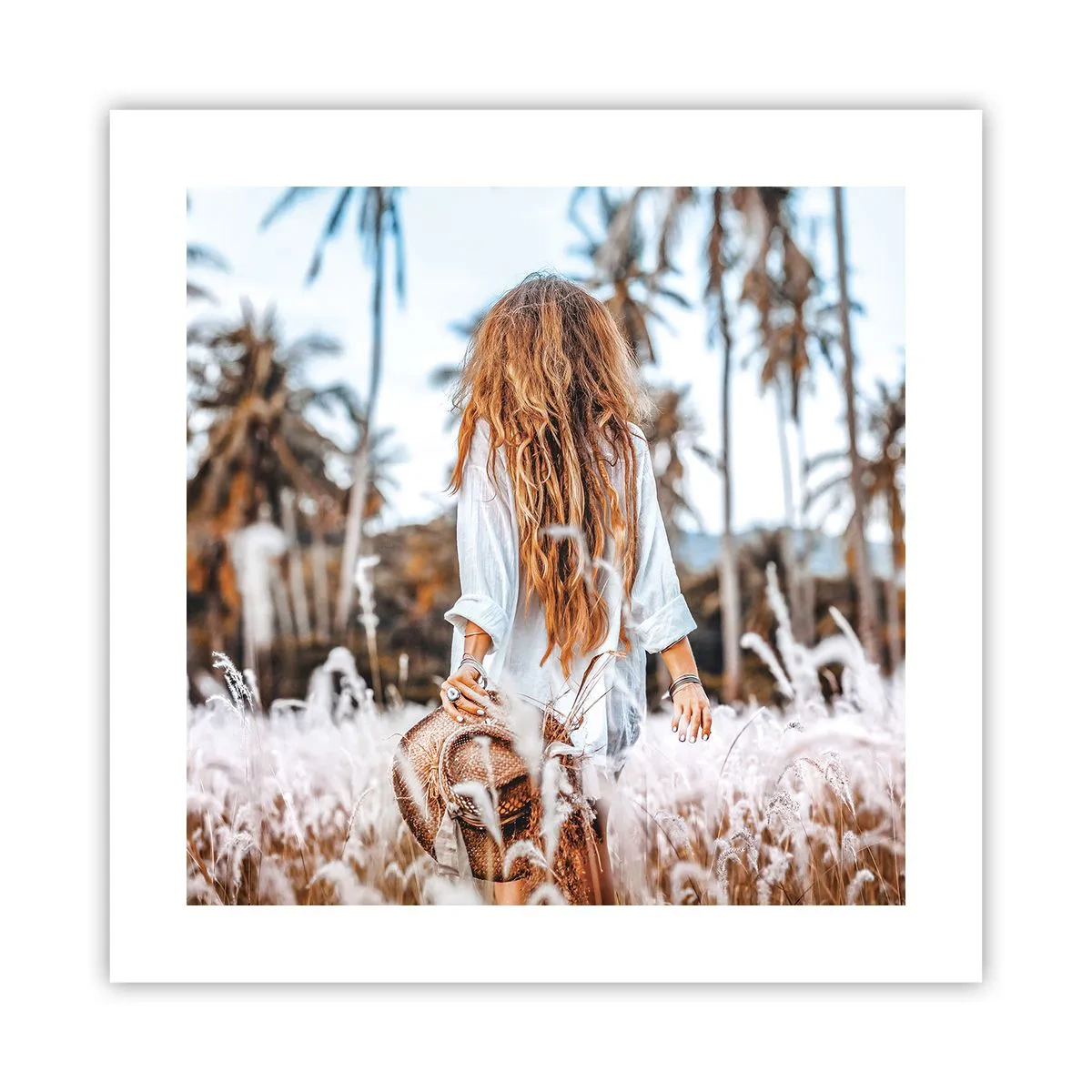 Poster - Nata dalla lanugine dell'erba - 40x40 cm