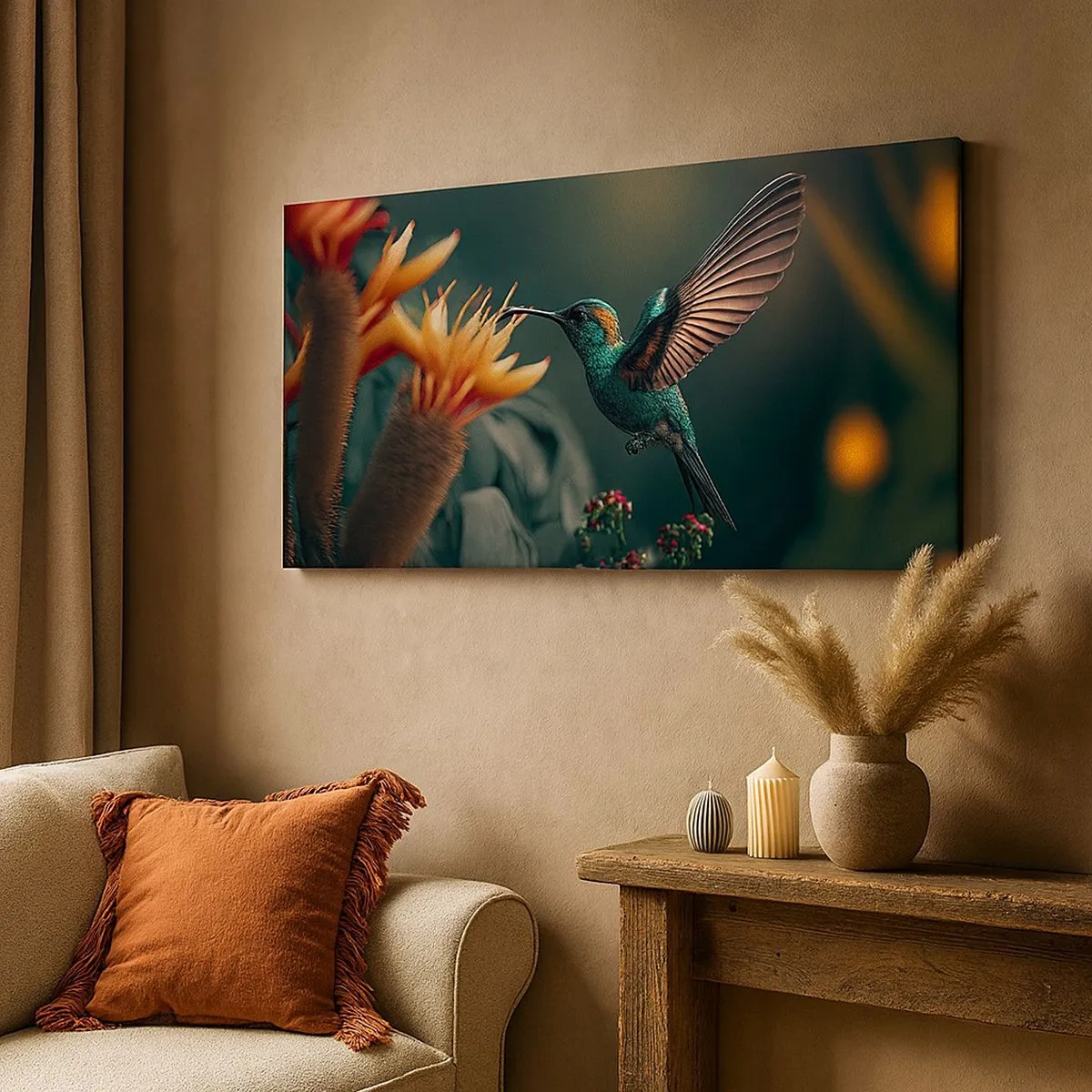 Quadro su tela - Stampe su Tela - Una vita davvero a colori - 100x40 cm