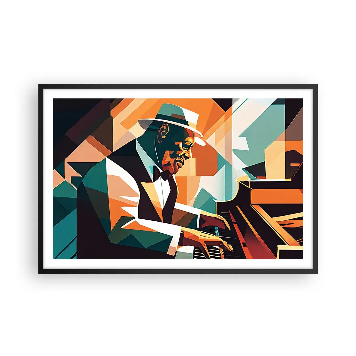 Poster in cornice nera - Tutto il jazz - 91x61 cm