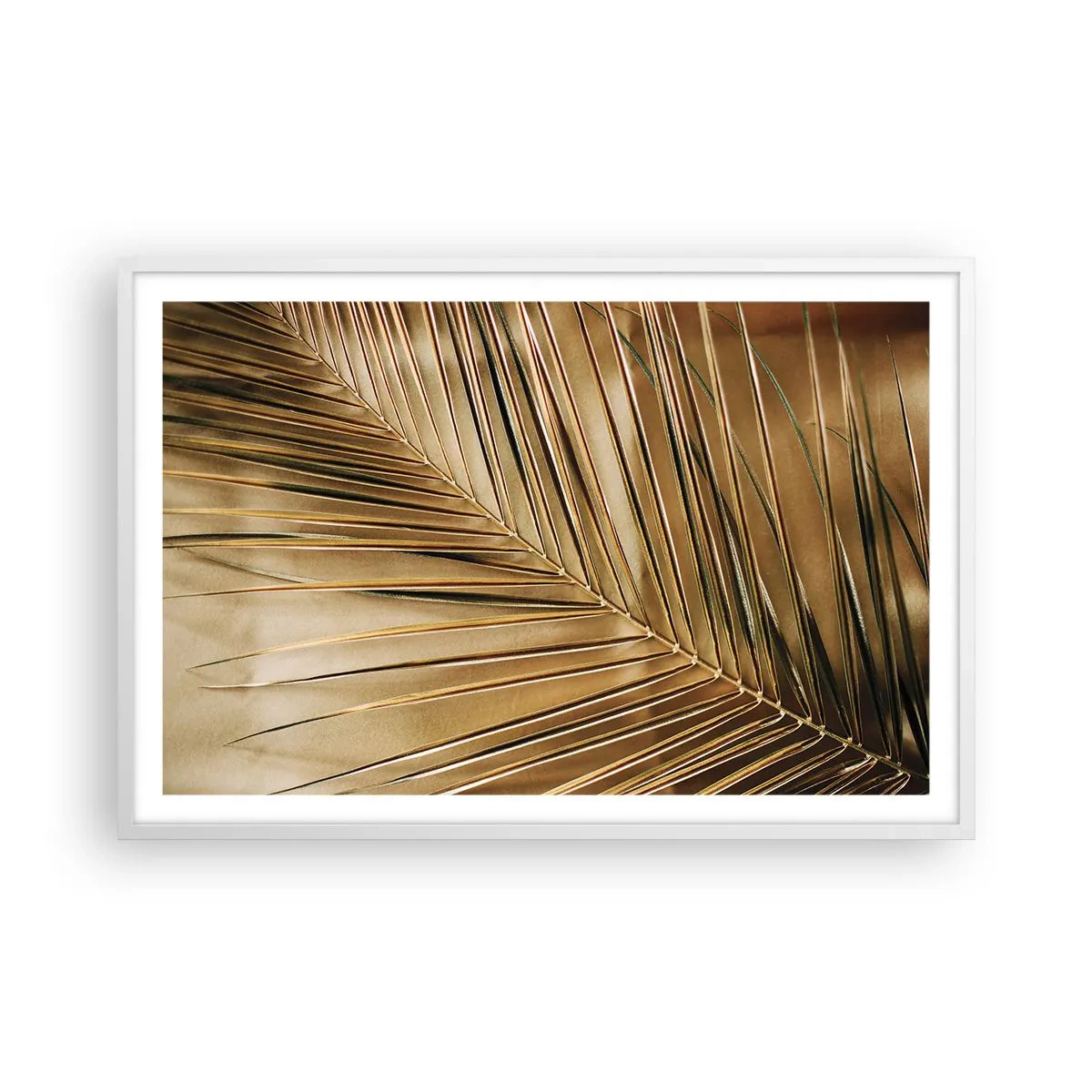 Poster in cornice bianca - Colonnato naturale - 91x61 cm