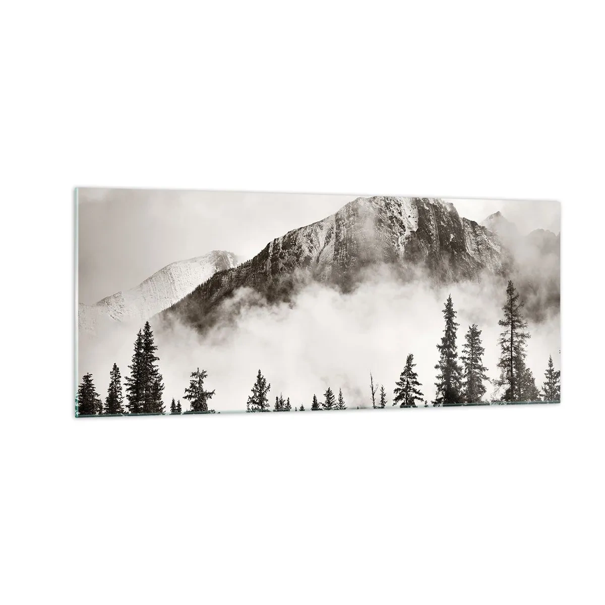 Quadro su vetro - Il sovrano di granito - 100x40 cm