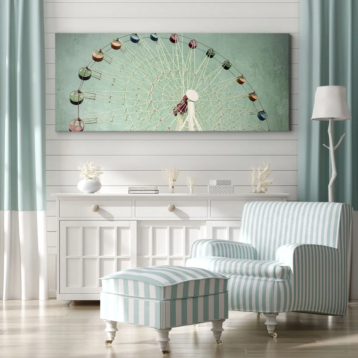 Quadro su tela - Stampe su Tela - Venite a divertirvi - 90x30 cm