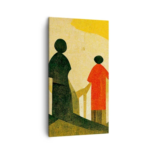 Quadro su tela - Stampe su Tela - La strada è ancora lunga - 45x80 cm