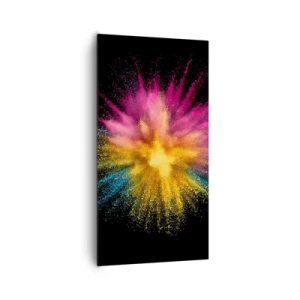 Quadro su tela - Stampe su Tela - La nascita dei colori - 65x120 cm