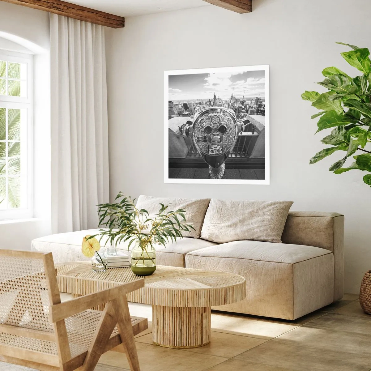 Poster - Il centro del mondo - 50x50 cm