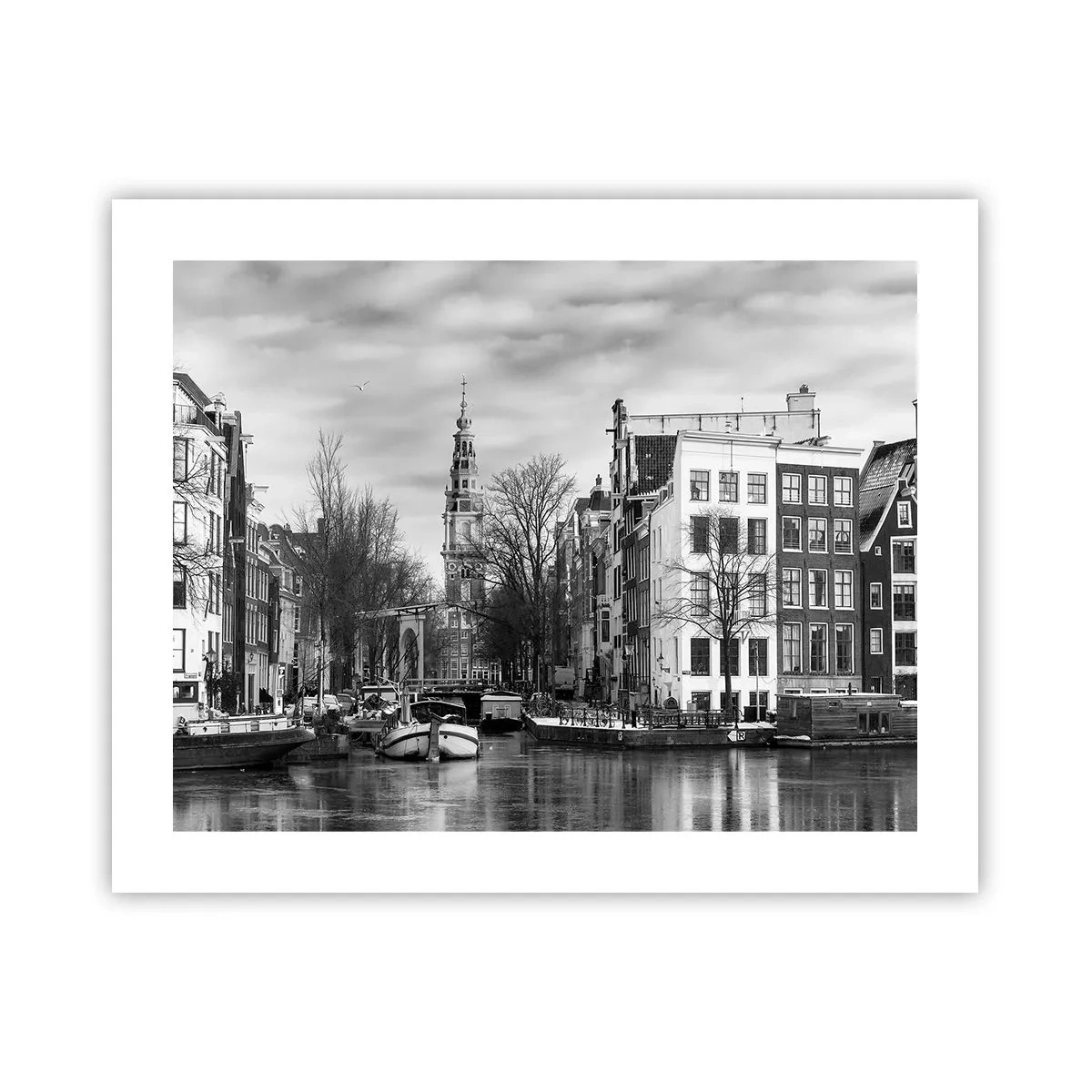 Poster - Atmosfera di Amsterdam - 50x40 cm
