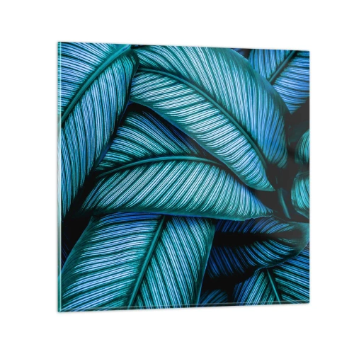 Quadro su vetro - Le linee della vita - 40x40 cm