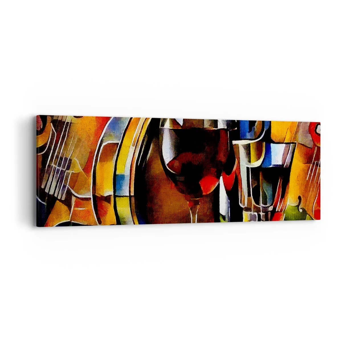 Quadro su tela - Stampe su Tela - E il mondo riprende colore - 90x30 cm