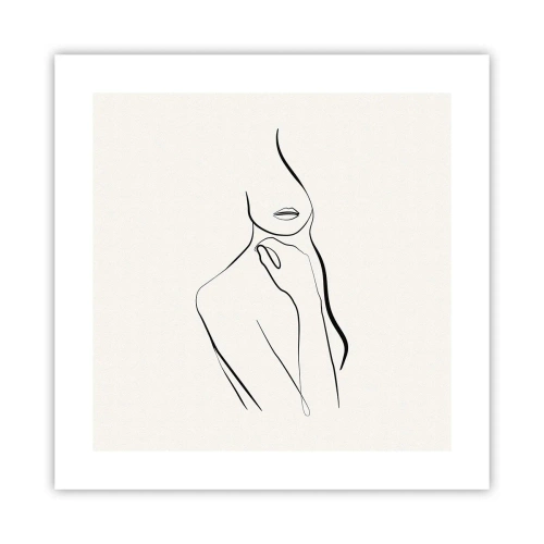 Poster - Onda di malinconia - 40x40 cm