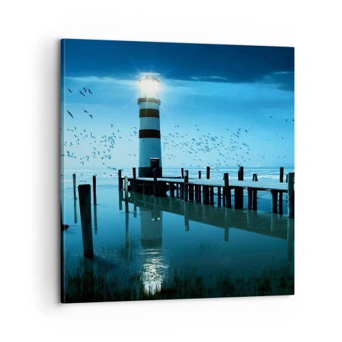 Quadro su tela - Stampe su Tela - E passa la paura del buio - 60x60 cm