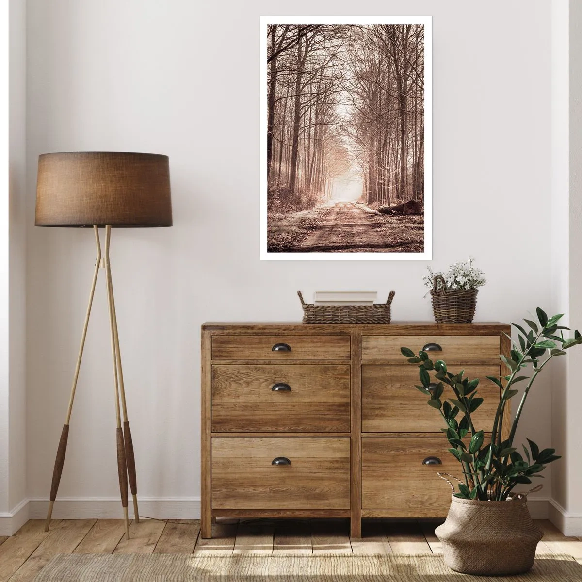 Poster - La cattedrale del bosco - 61x91 cm